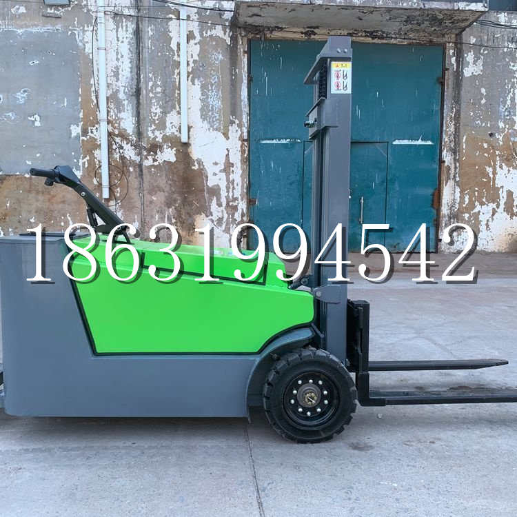 望安乡小型电动叉车1吨2吨步行站驾式电瓶堆高充电装卸车液压升降车铲车